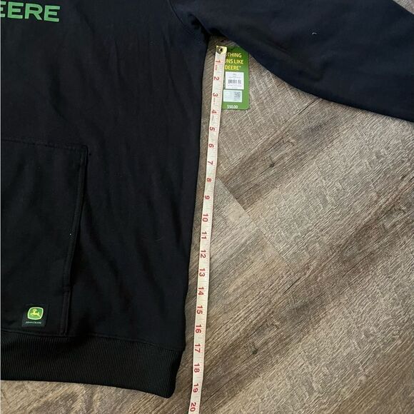 John Deere Core Graphic Logo Hoodie Black- Size XXL - Picture 10 of 10